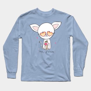 Ice Cream Dog Long Sleeve T-Shirt